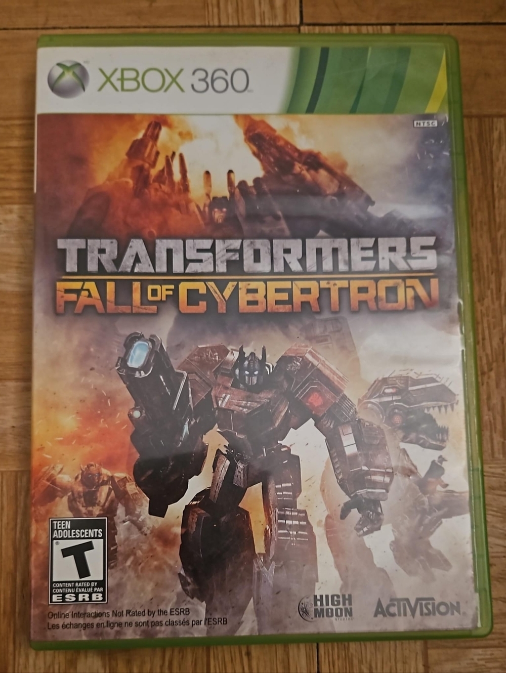 Transformers: Fall of Cybertron (Microsoft Xbox 360, 2012)